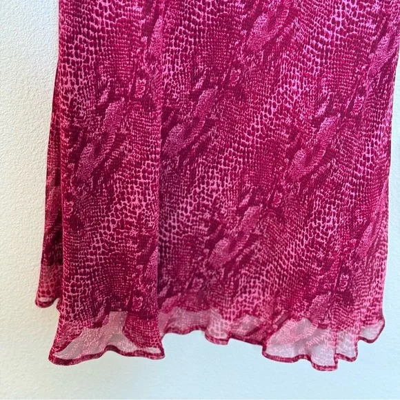 Karen Kane Burgandy Maxi Pencil Skirt (M) With Matching Sleeveless Top (L) - Picture 8 of 13